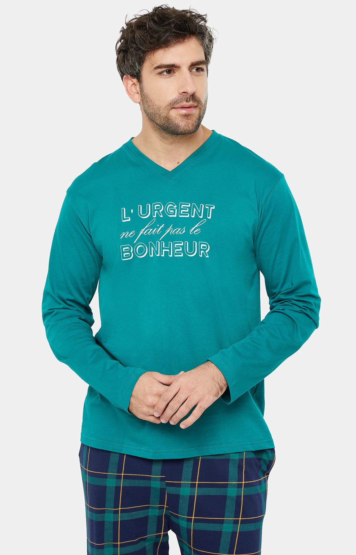 Pyjama long Homme Benjamin Marine 5