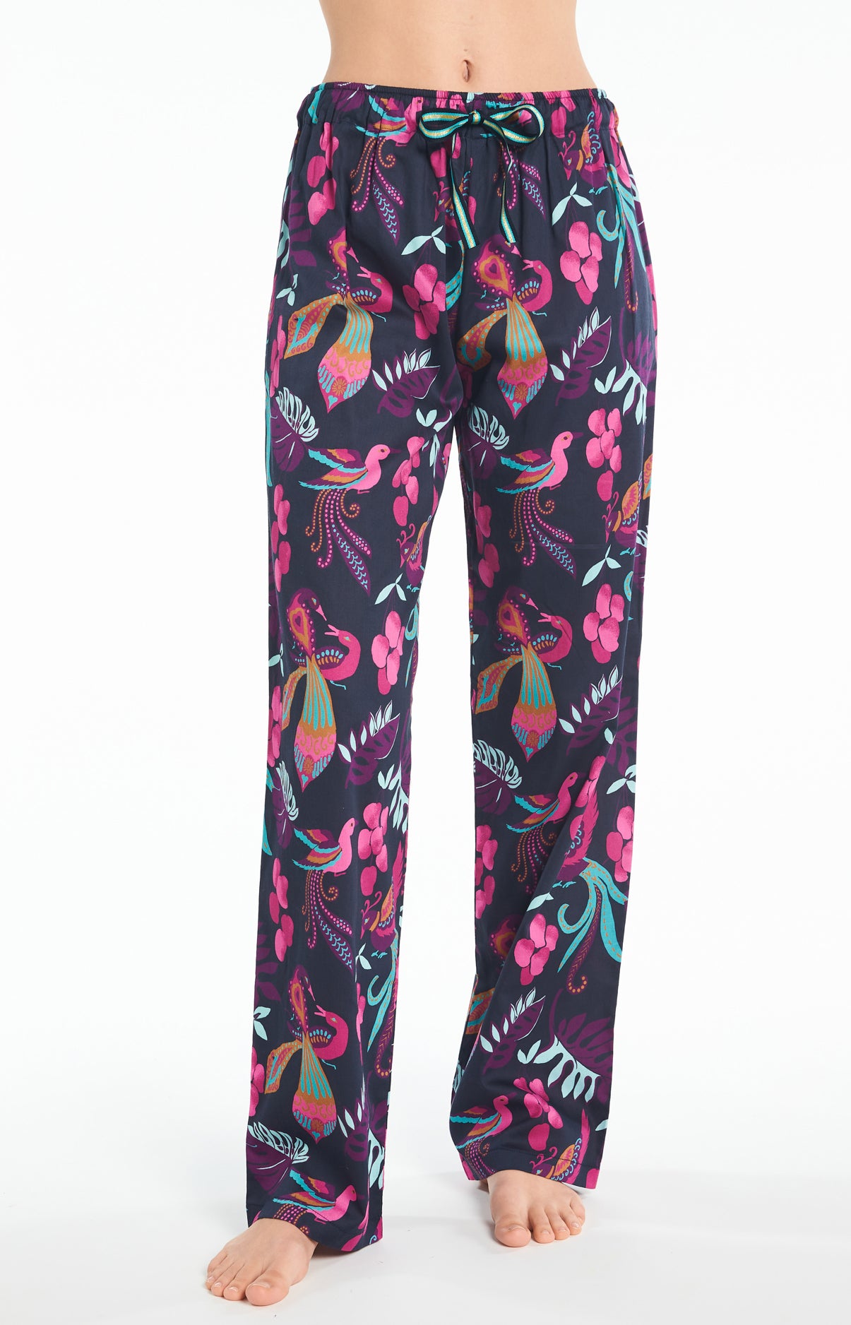 Pyjama long Femme Paradis Multicolore 6