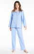 Pyjama long Femme Rain Bleu 7