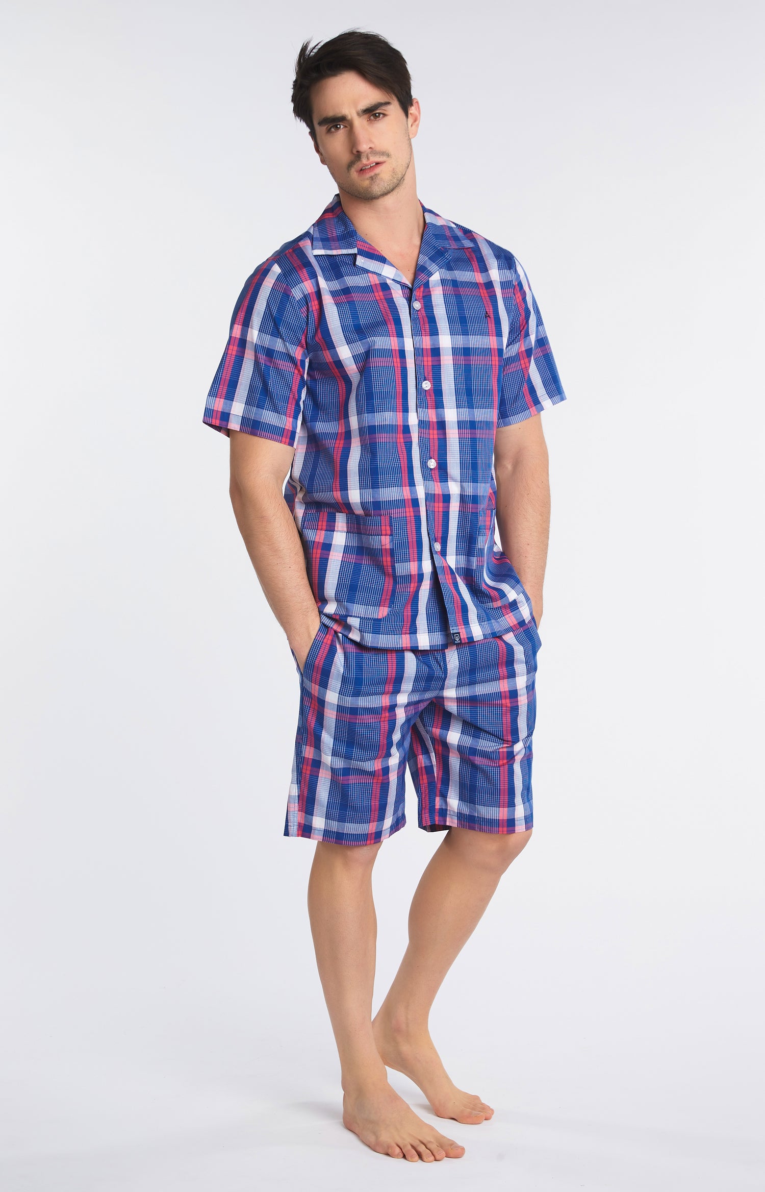 Pyjama court Femme Opéra Marine 2