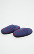 Pantoufles Homme Femme Bisous Marine 1