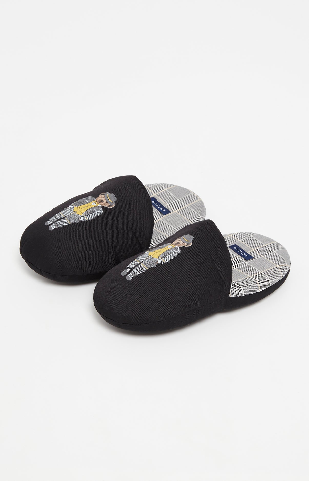 Pantoufles Homme Charles Gris 1