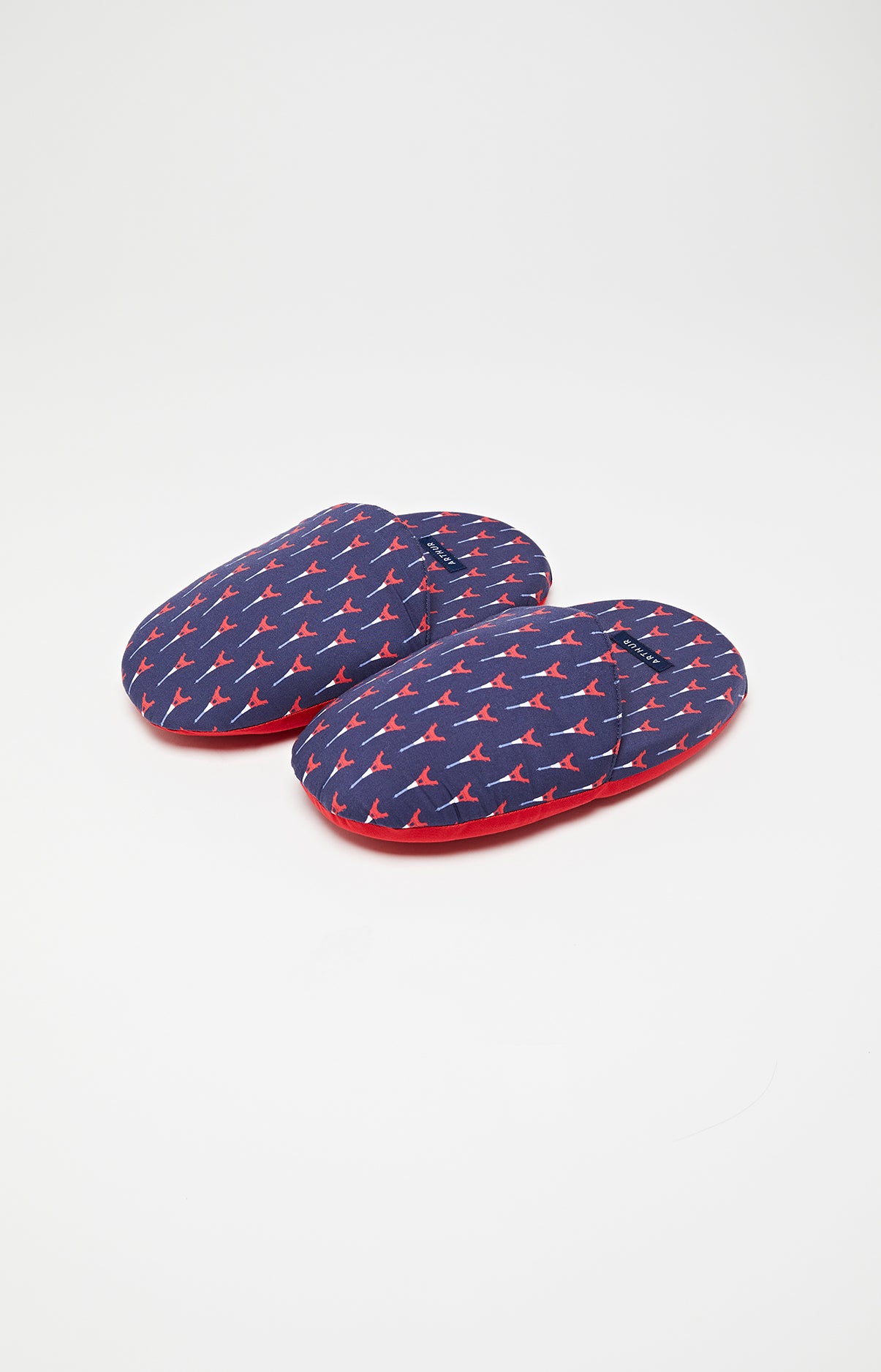 Pantoufles Homme Eiffel Marine 1
