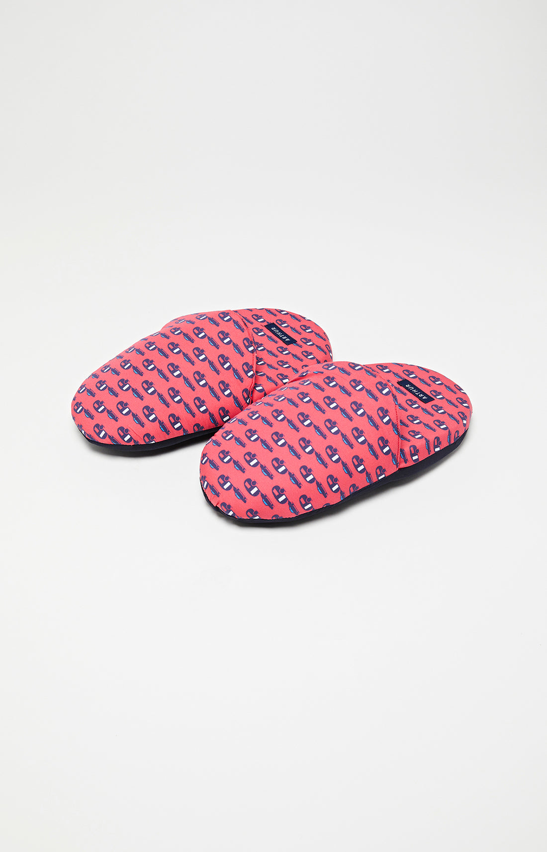 Pantoufles Homme Nomade in France Rouge 1