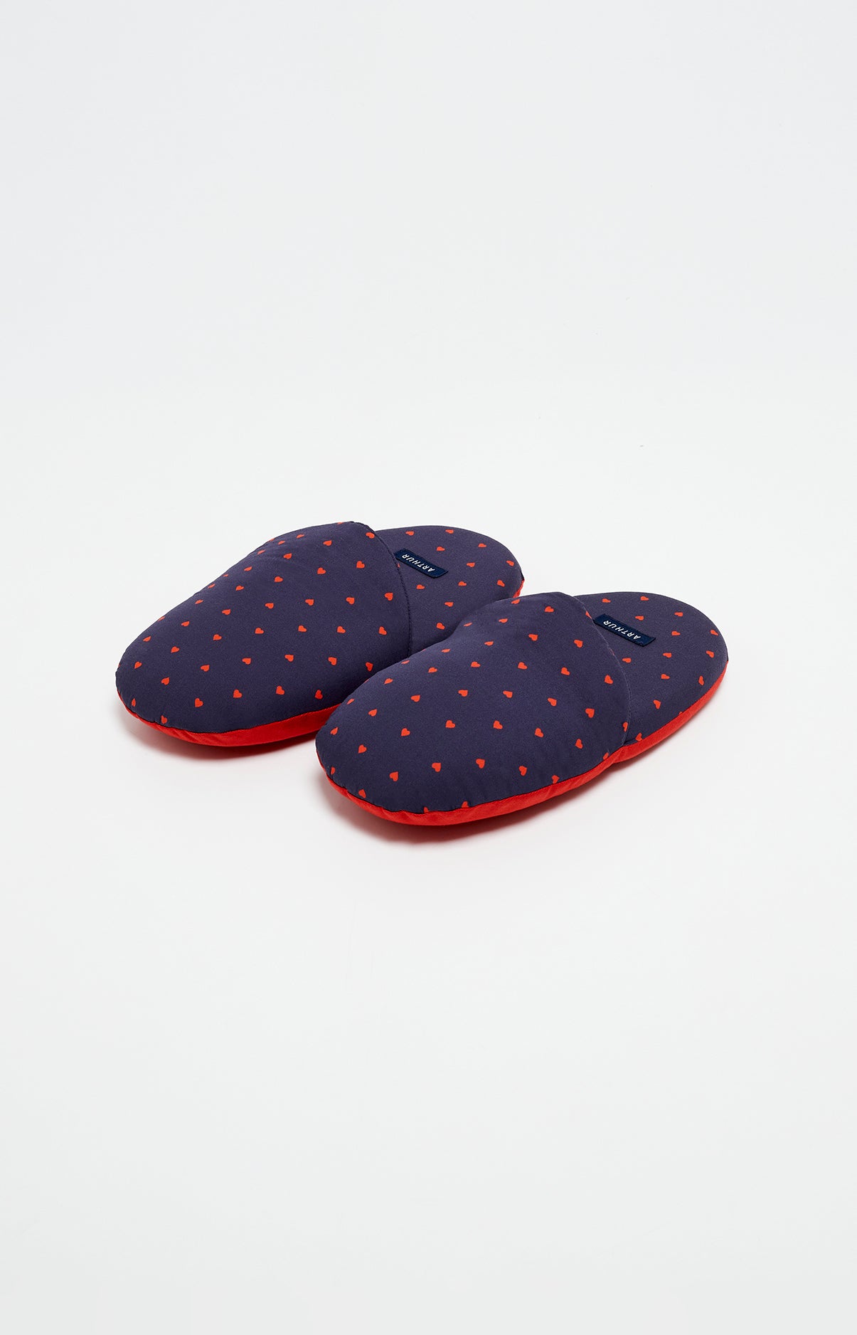 Pantoufles Homme Joli Coeur Marine 1