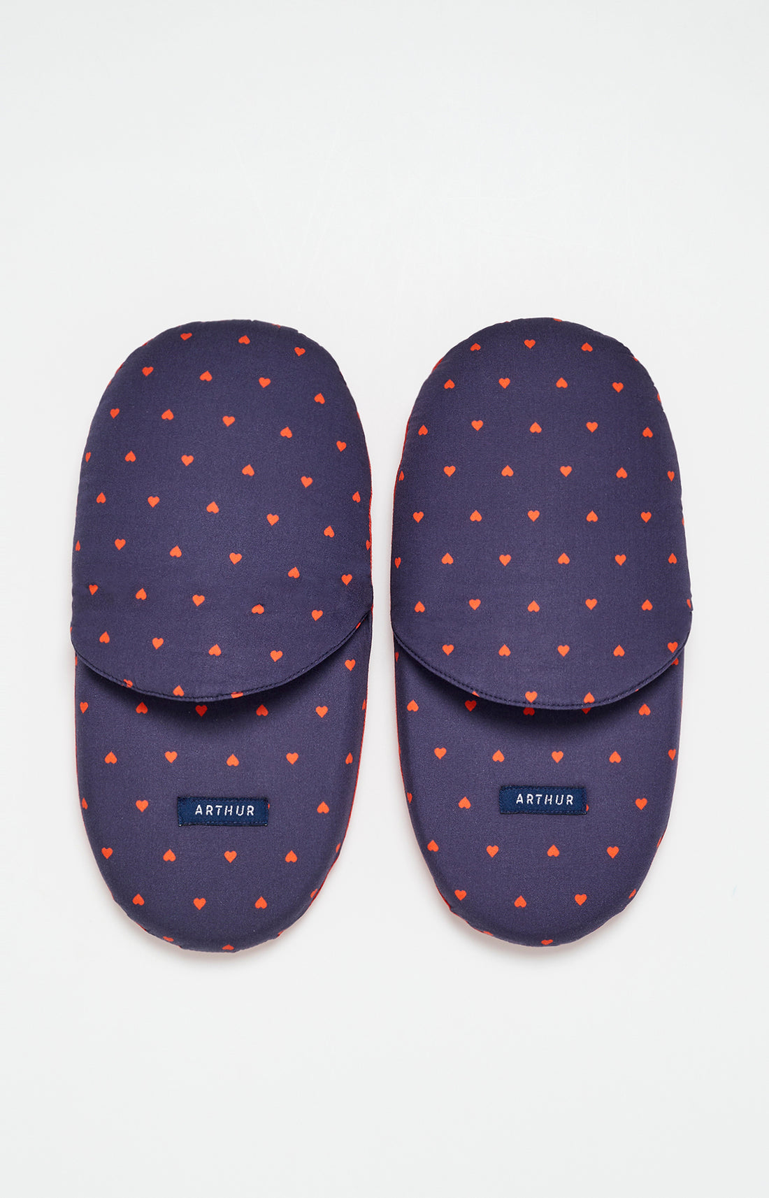 Pantoufles Homme Joli Coeur Marine 2