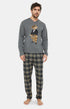 Pyjama long Enfant Boston Gris 5