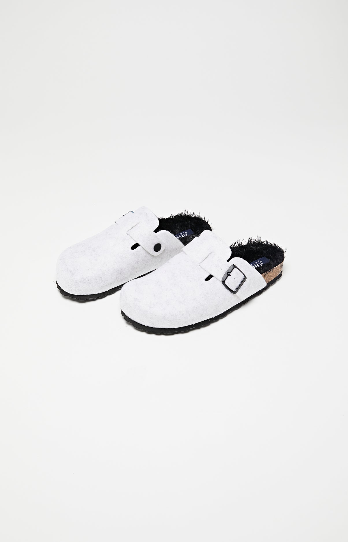 Sabots Femme Uni Blanc et Ivoire 1
