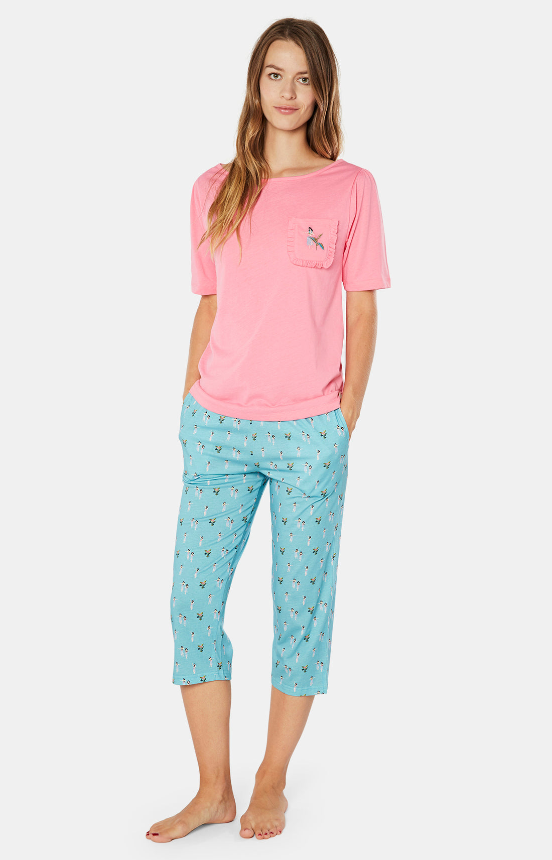 Pyjacorsaire Femme Monoi Bleu 1