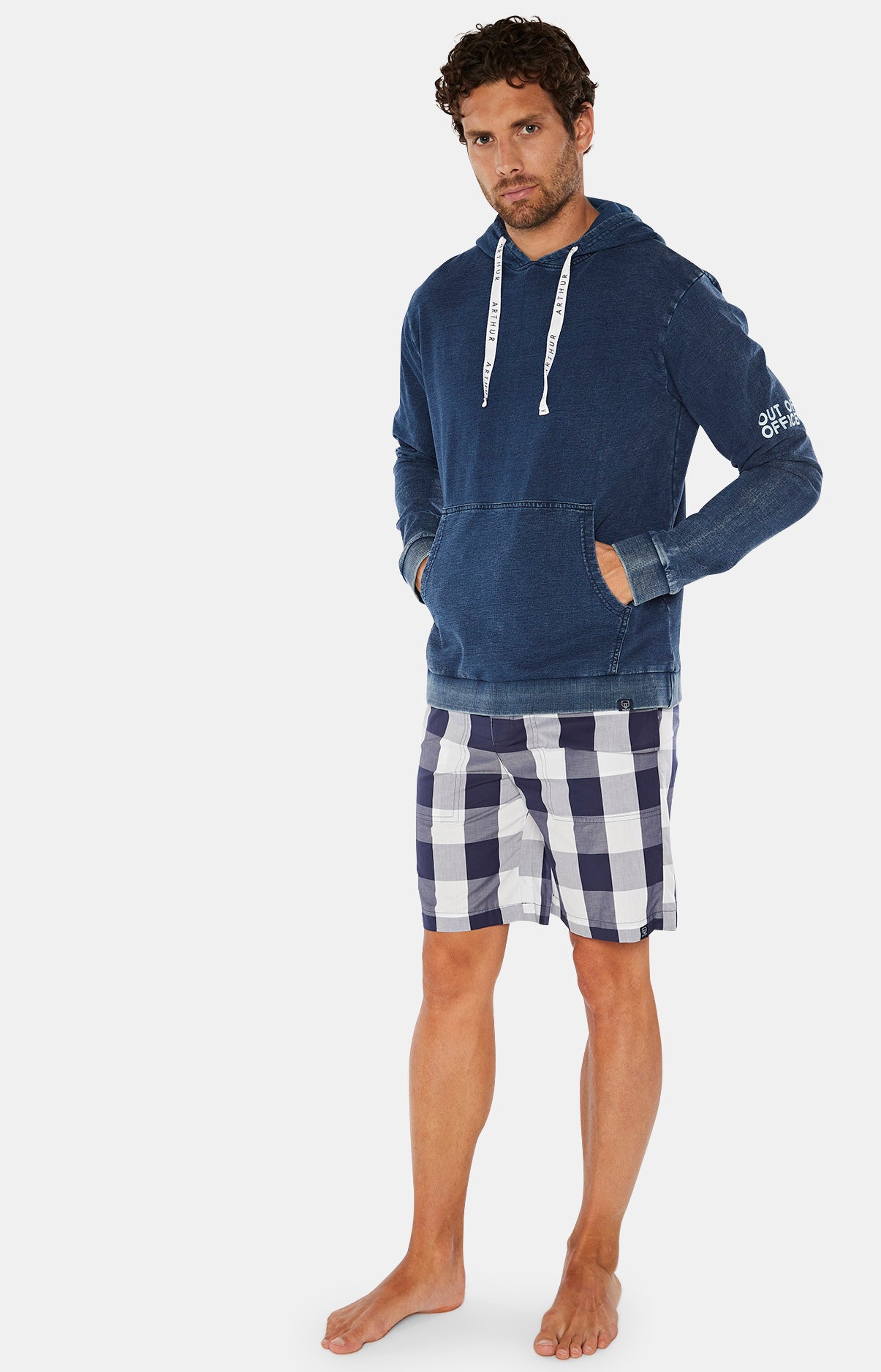 Hoodie Homme OutofOffice Bleu 5