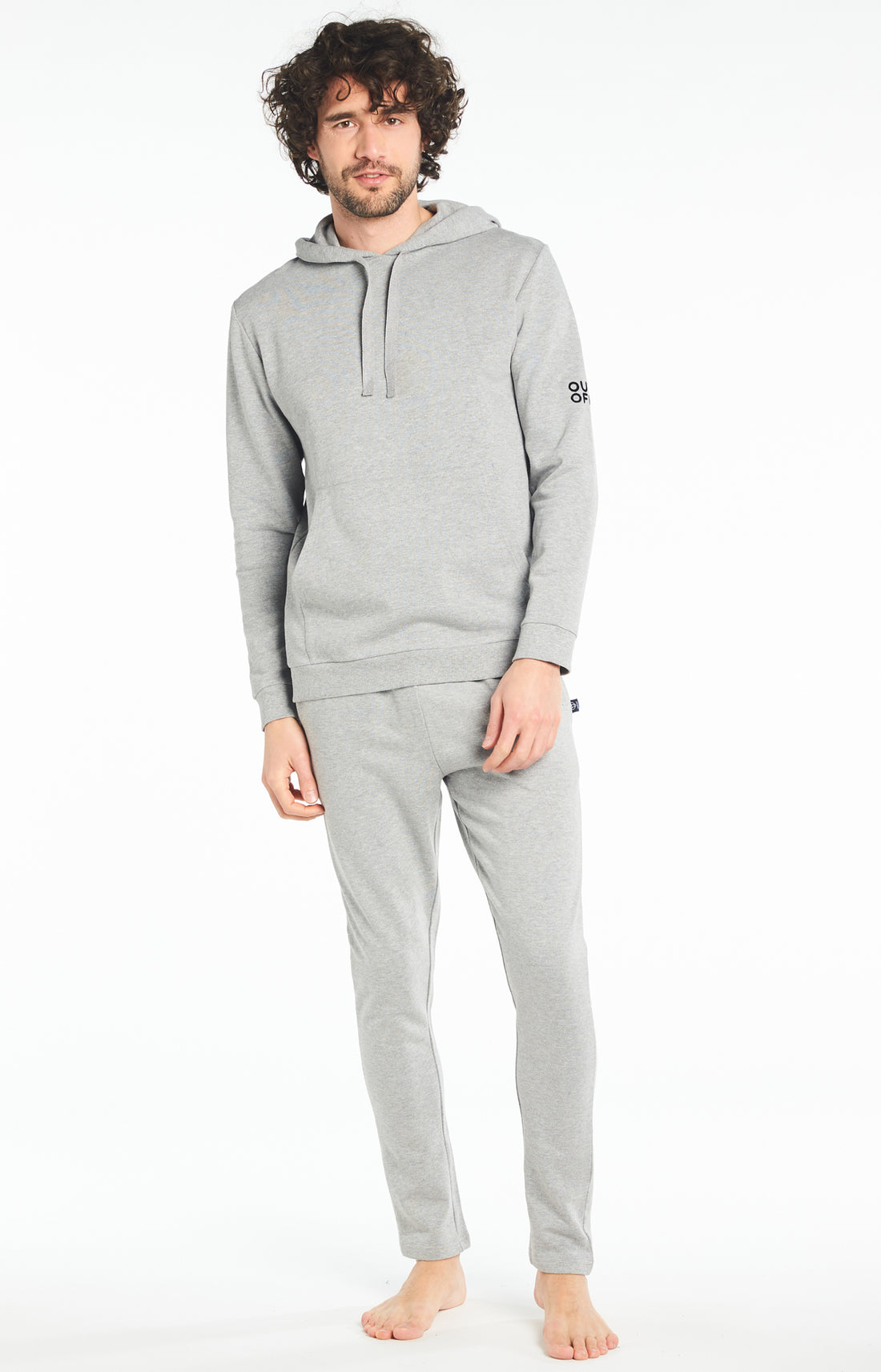 Sweat Homme Capuche Homme Gris 2