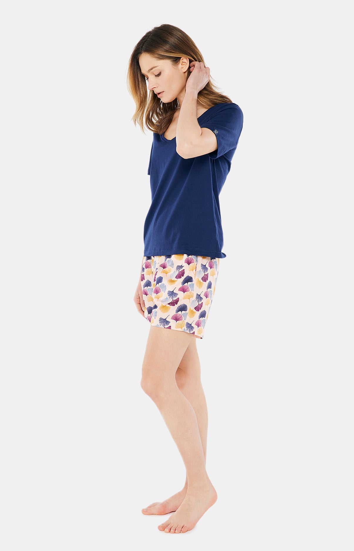 Tee-shirt Femme en coton pima Bleu 6