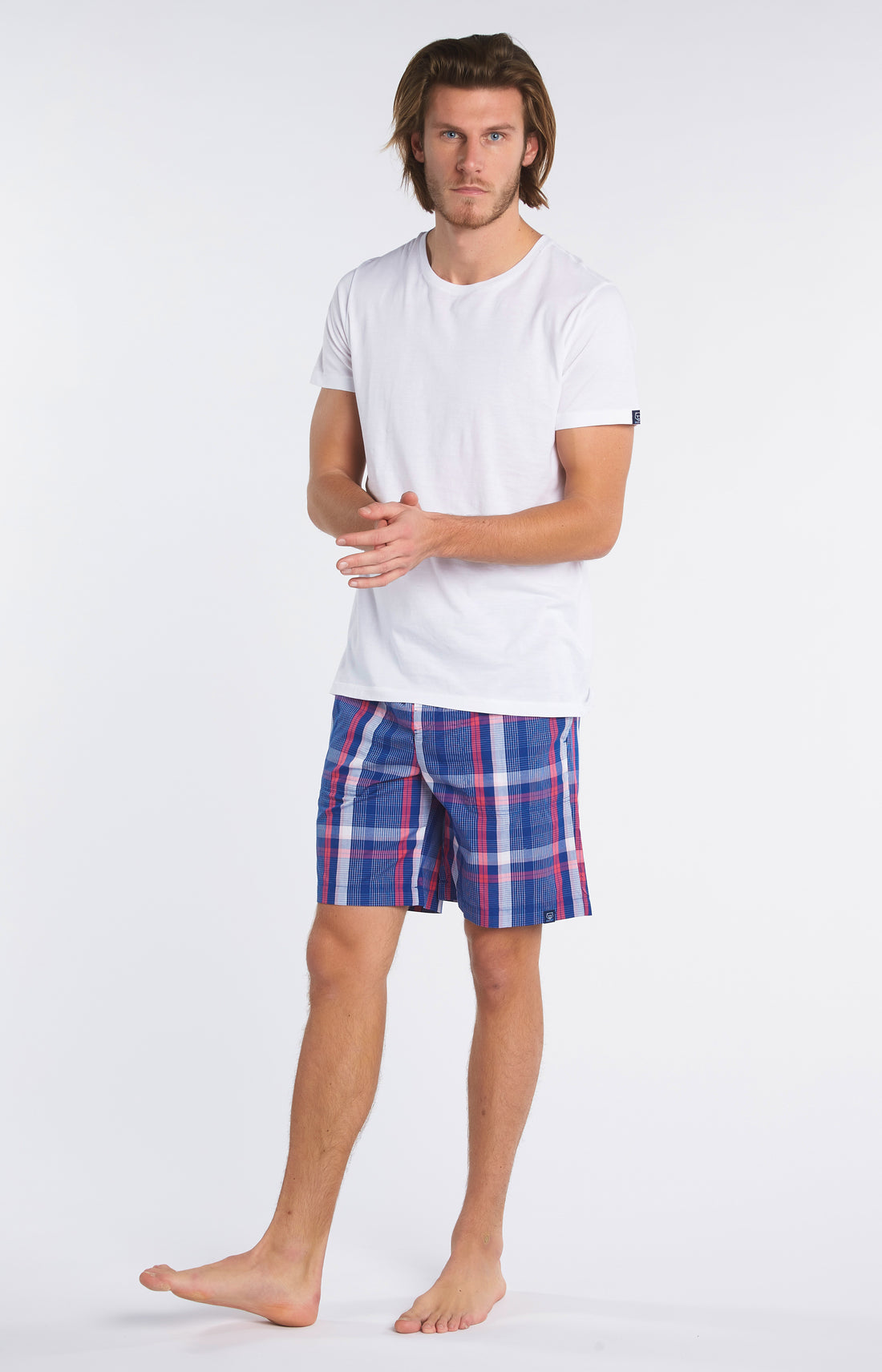 Tee-shirt Homme Pima uni Multicolore 1