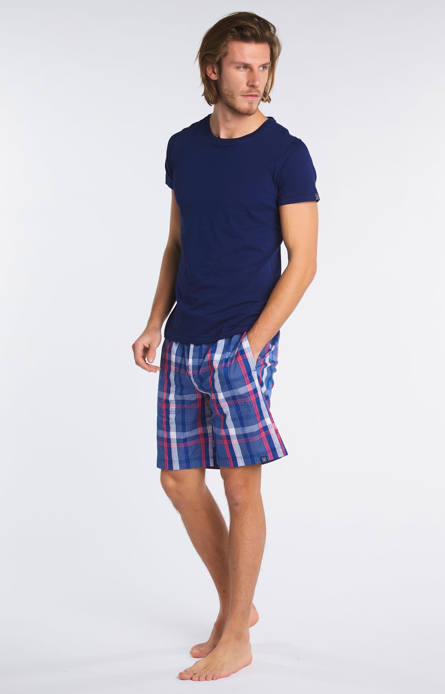 Tee-shirt Homme Pima uni Multicolore 6