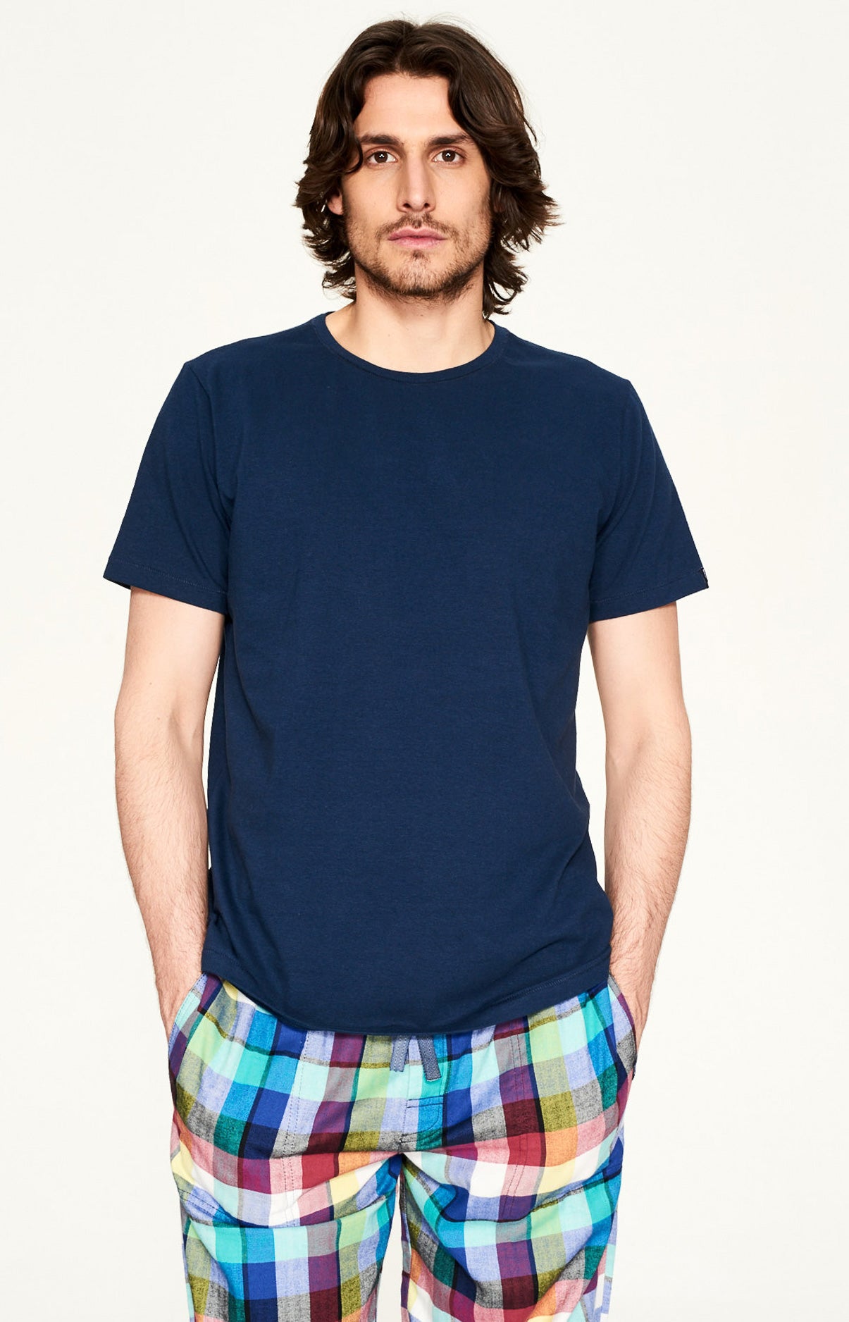 Tee-shirt Homme pima Marine 3