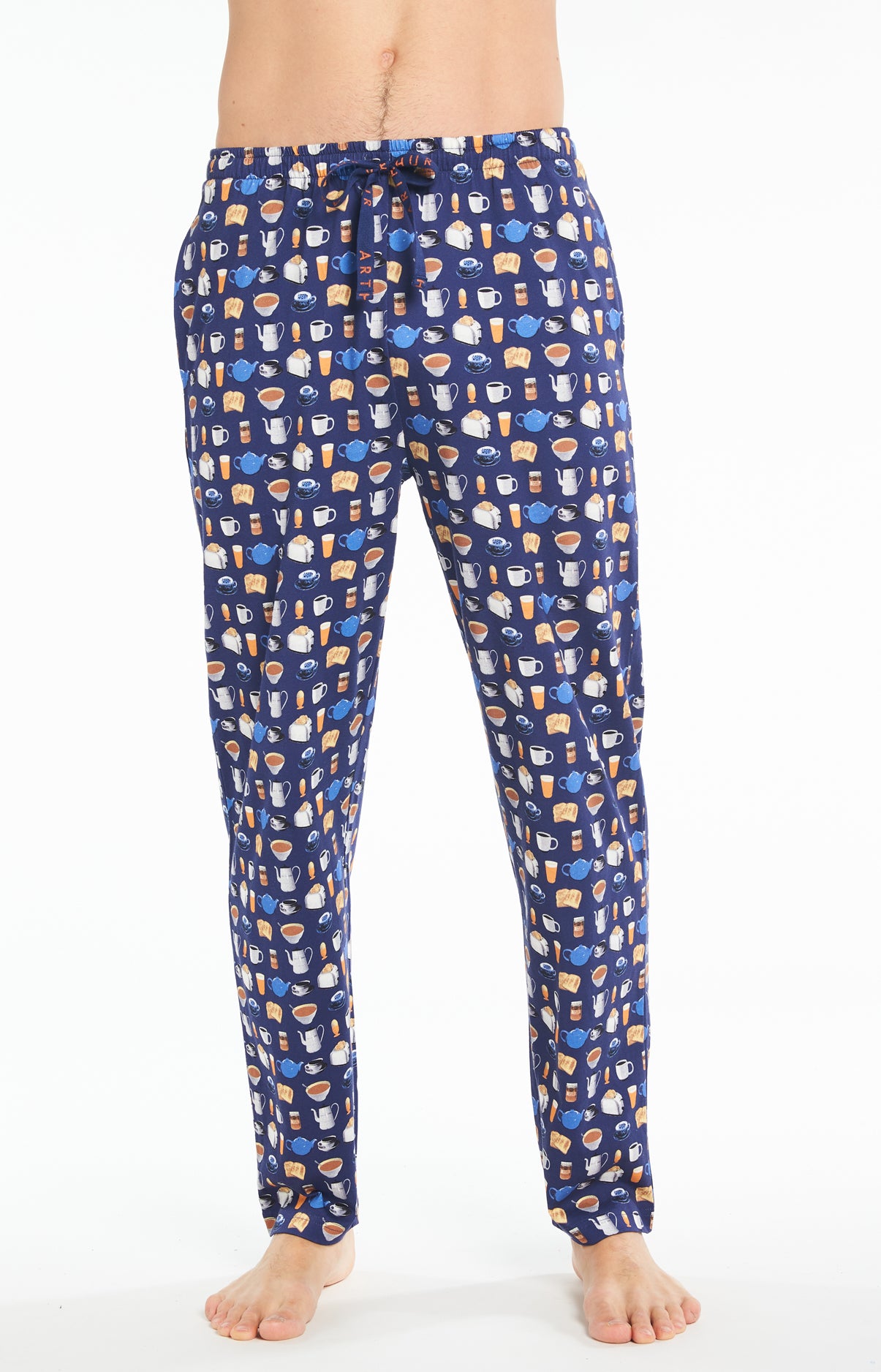Pyjama Homme long Homme Thé Lit Travail Marine 5
