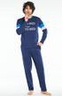 Pyjama Homme long Homme bed or not to Marine 1