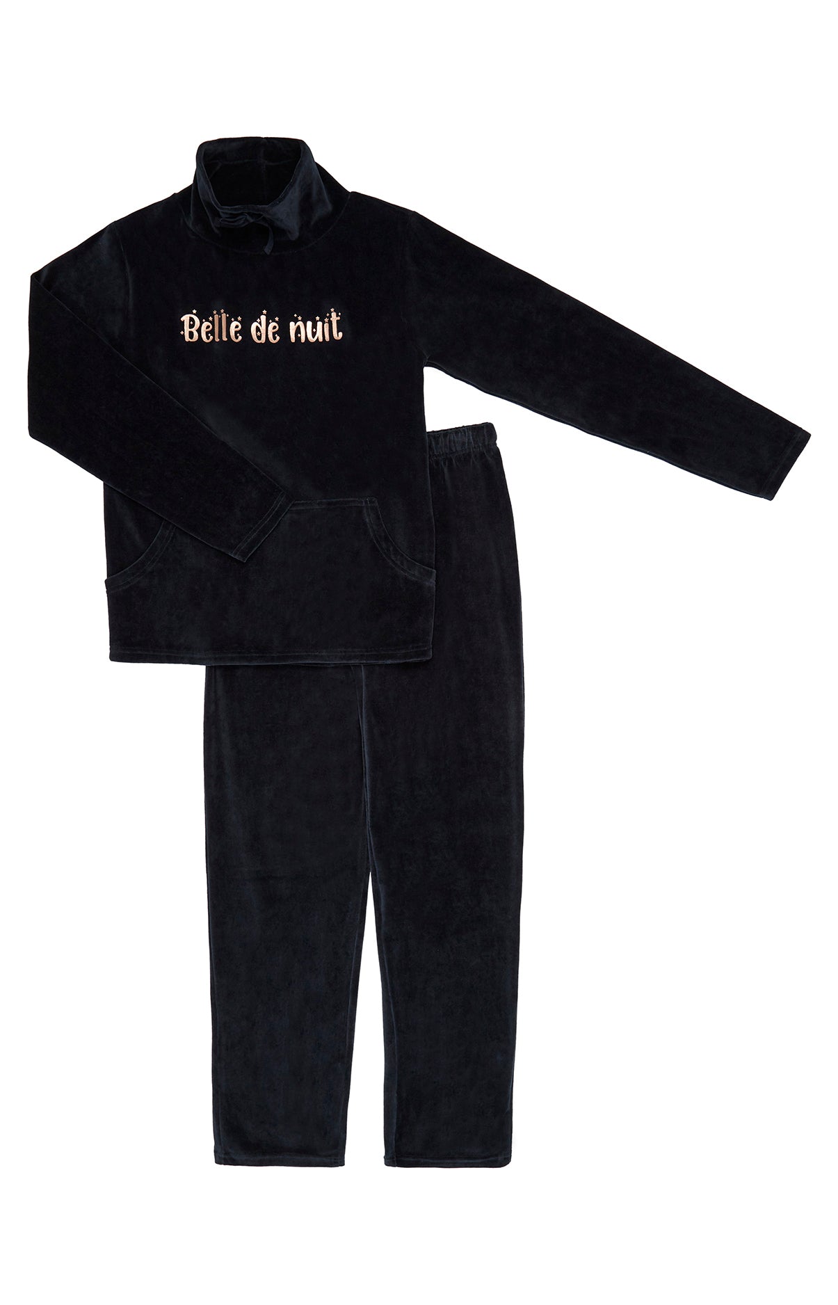 Pyjama long Femme Marine 3