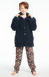Veste Enfant Paon Nuit Marine 1