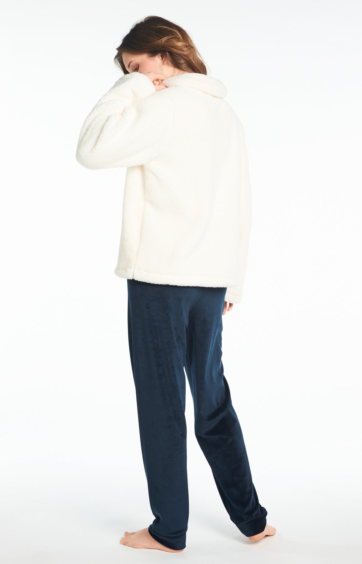 Veste Femme Cerf Blanc et Ivoire 7