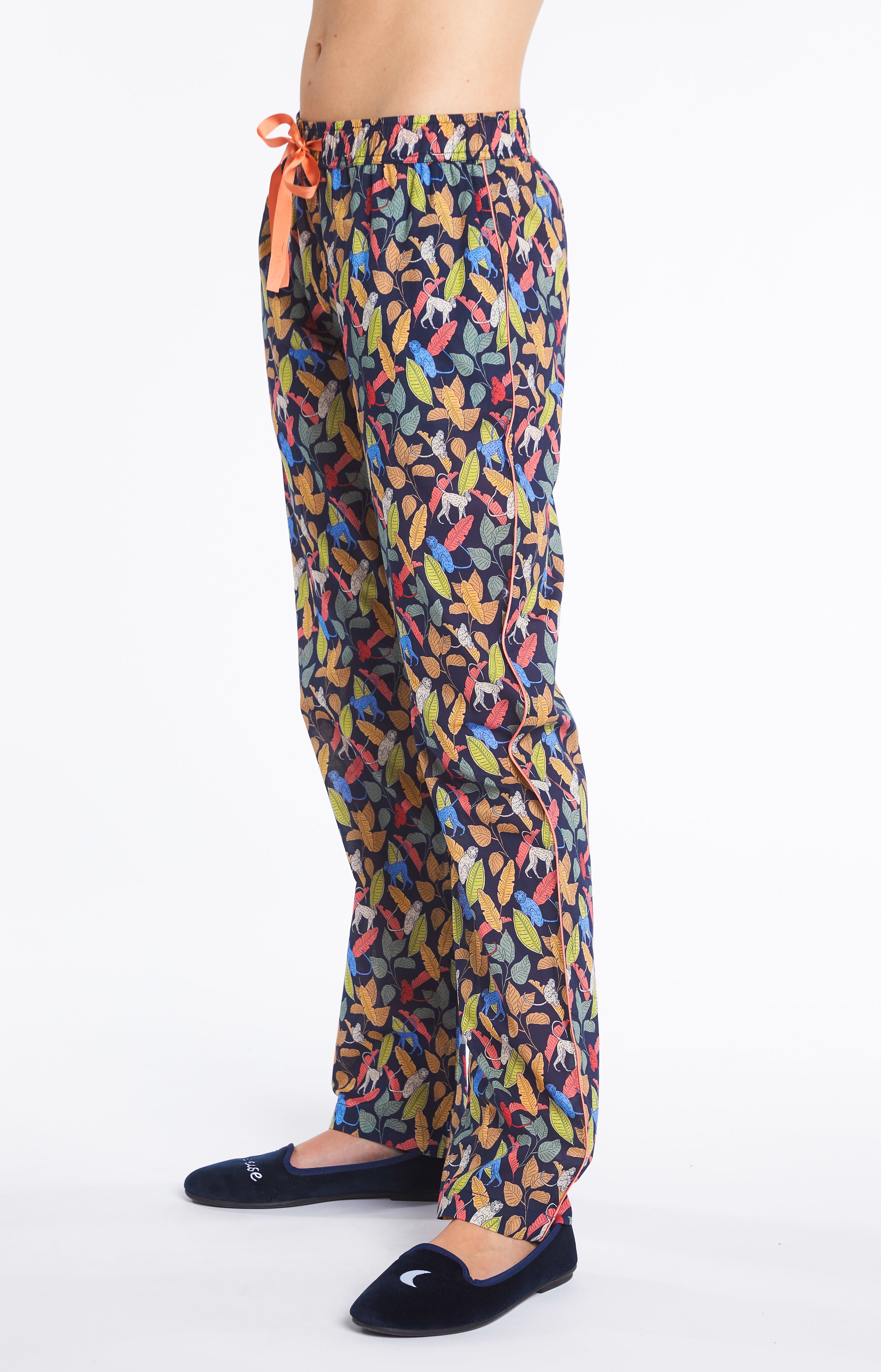 Pantalon Femme Jungle Marine 4
