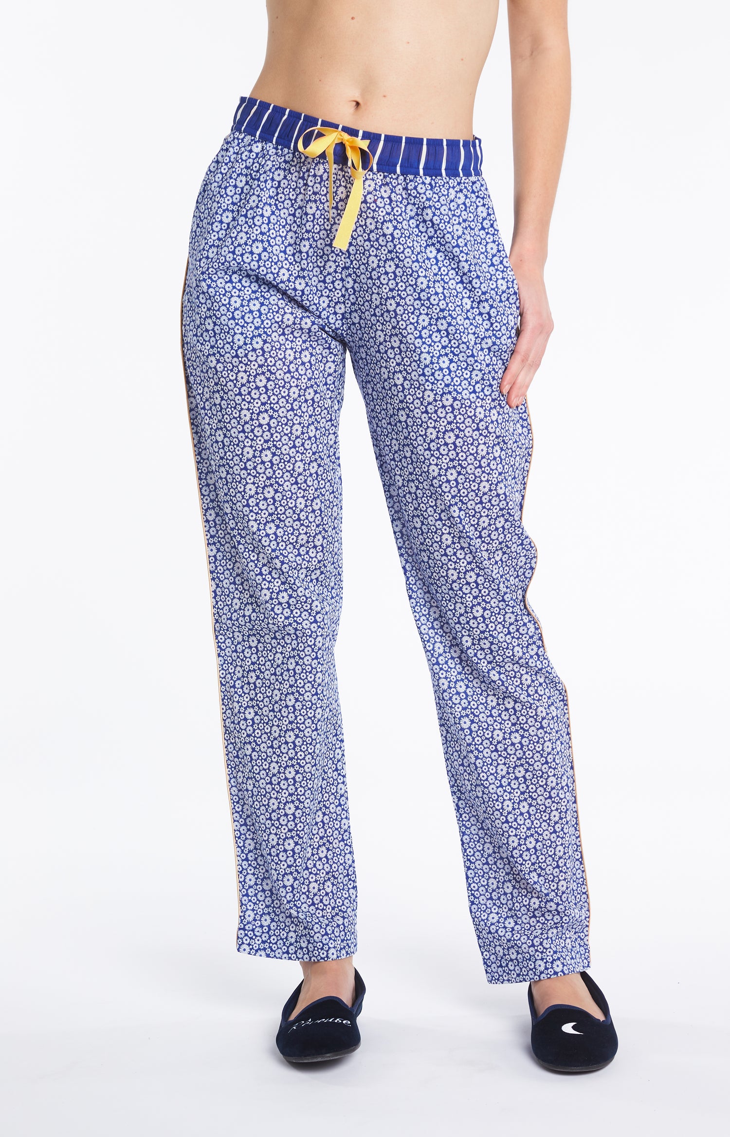 Pantalon Femme Marguerite Bleu 2