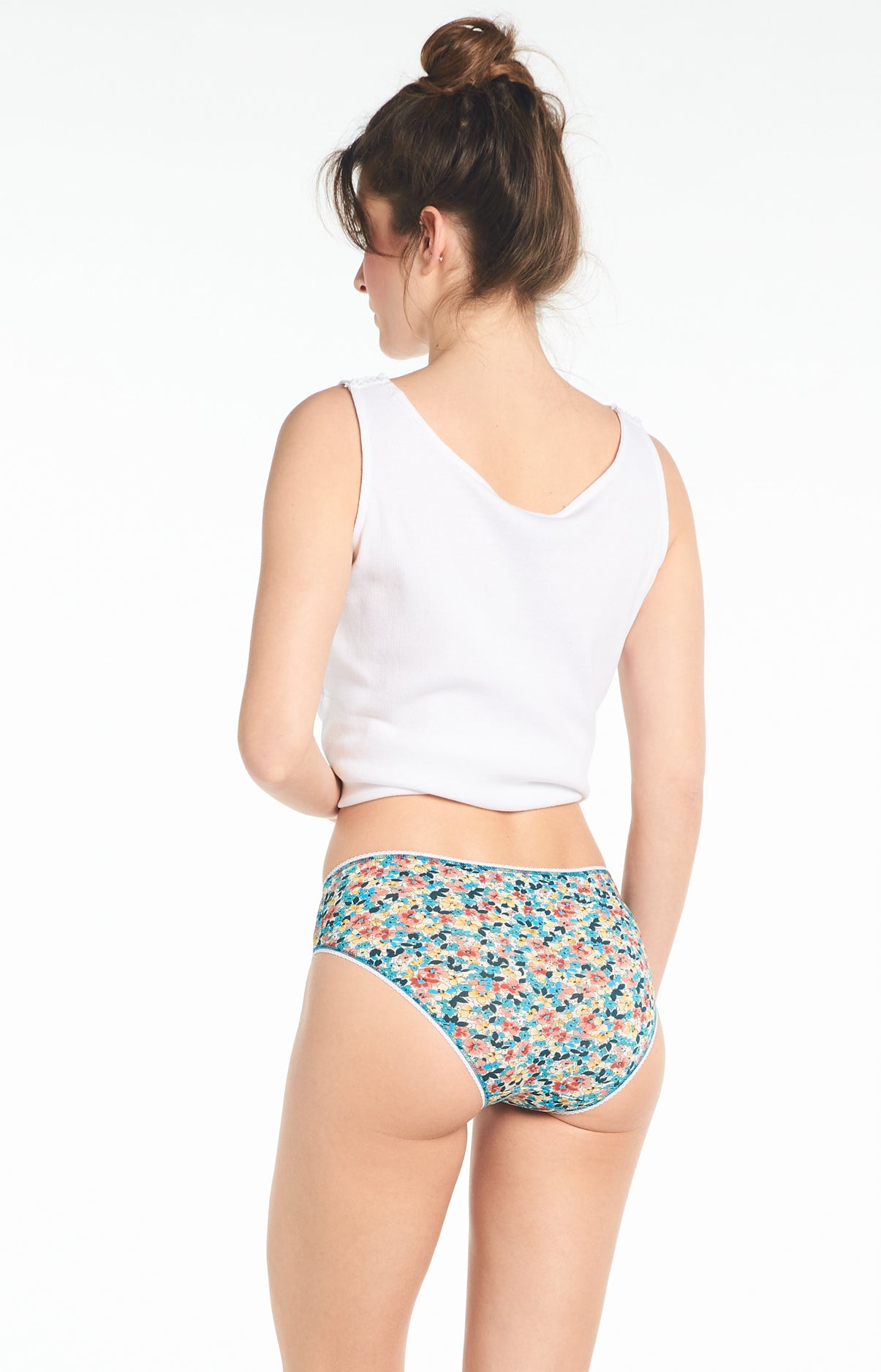 Culotte Femme Fleur Multicolore 5