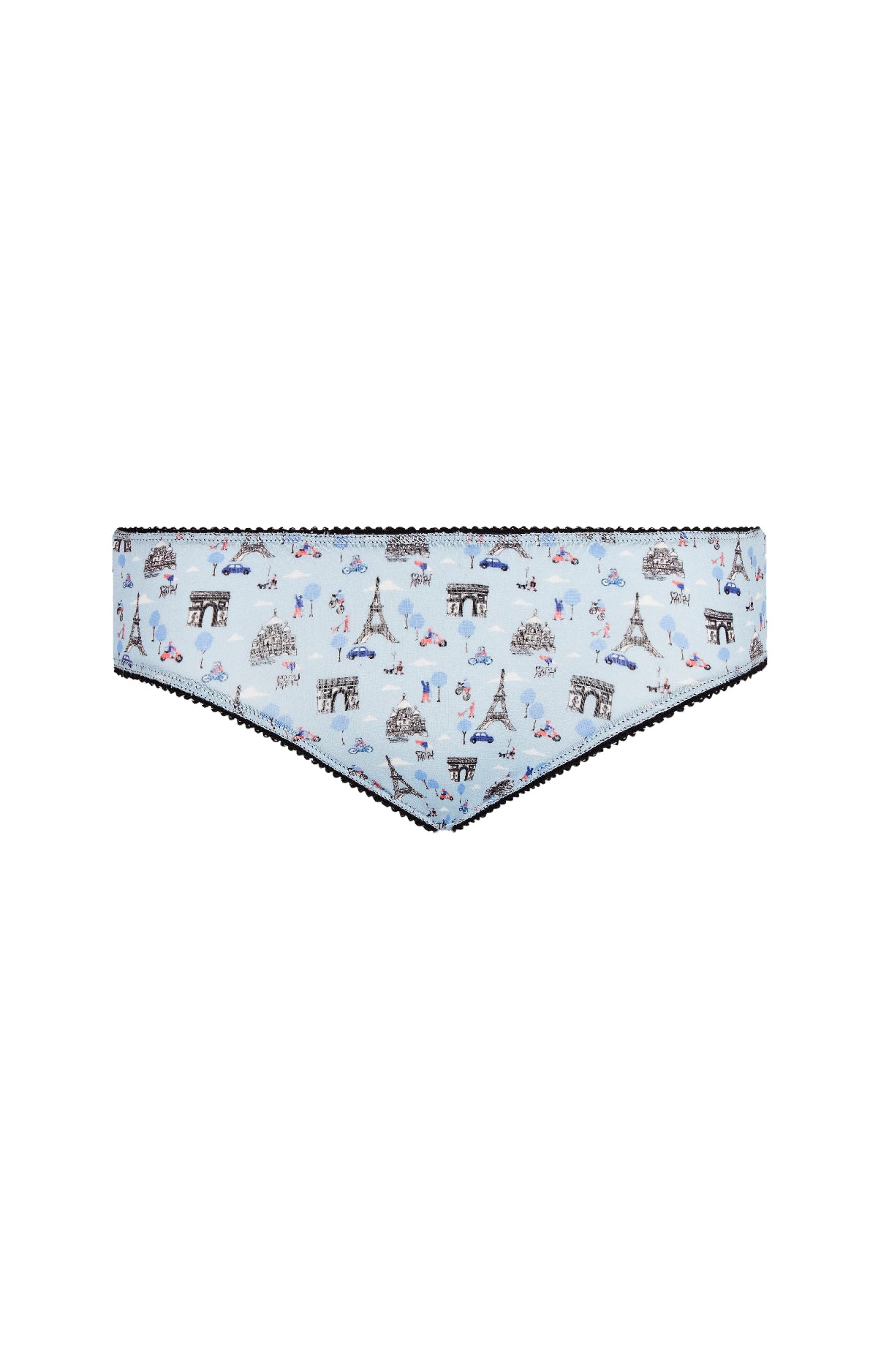 Culotte Femme Paris Bleu 3