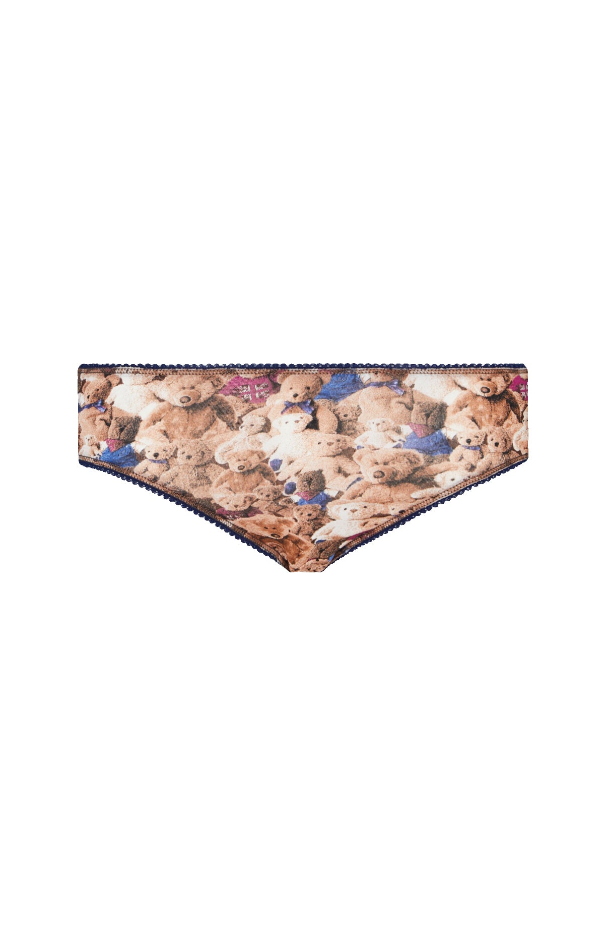 Culotte Femme Teddy Beige et Marron 8