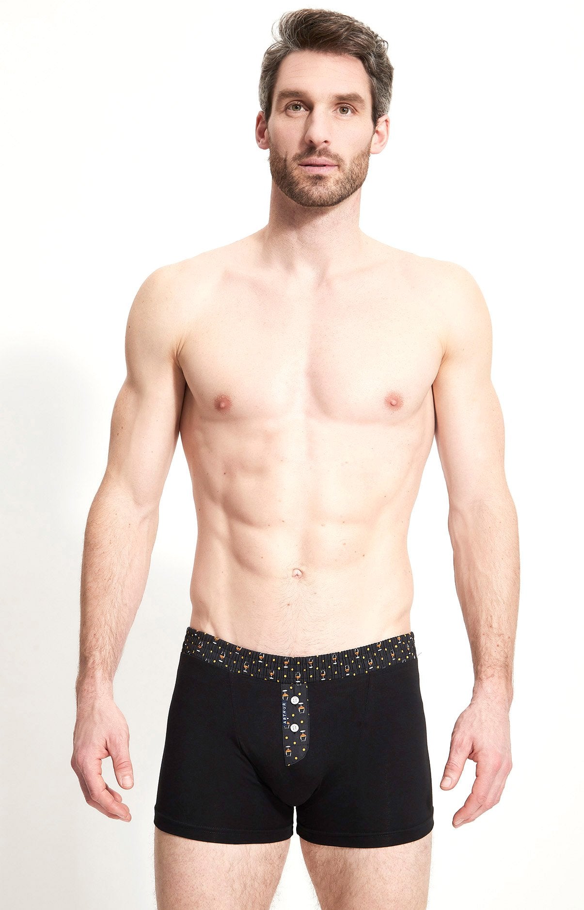 Boxer Homme Club Noir 2